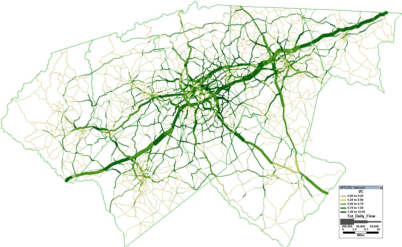 Appalachian Council of Governments | Regional Travel Demand Model